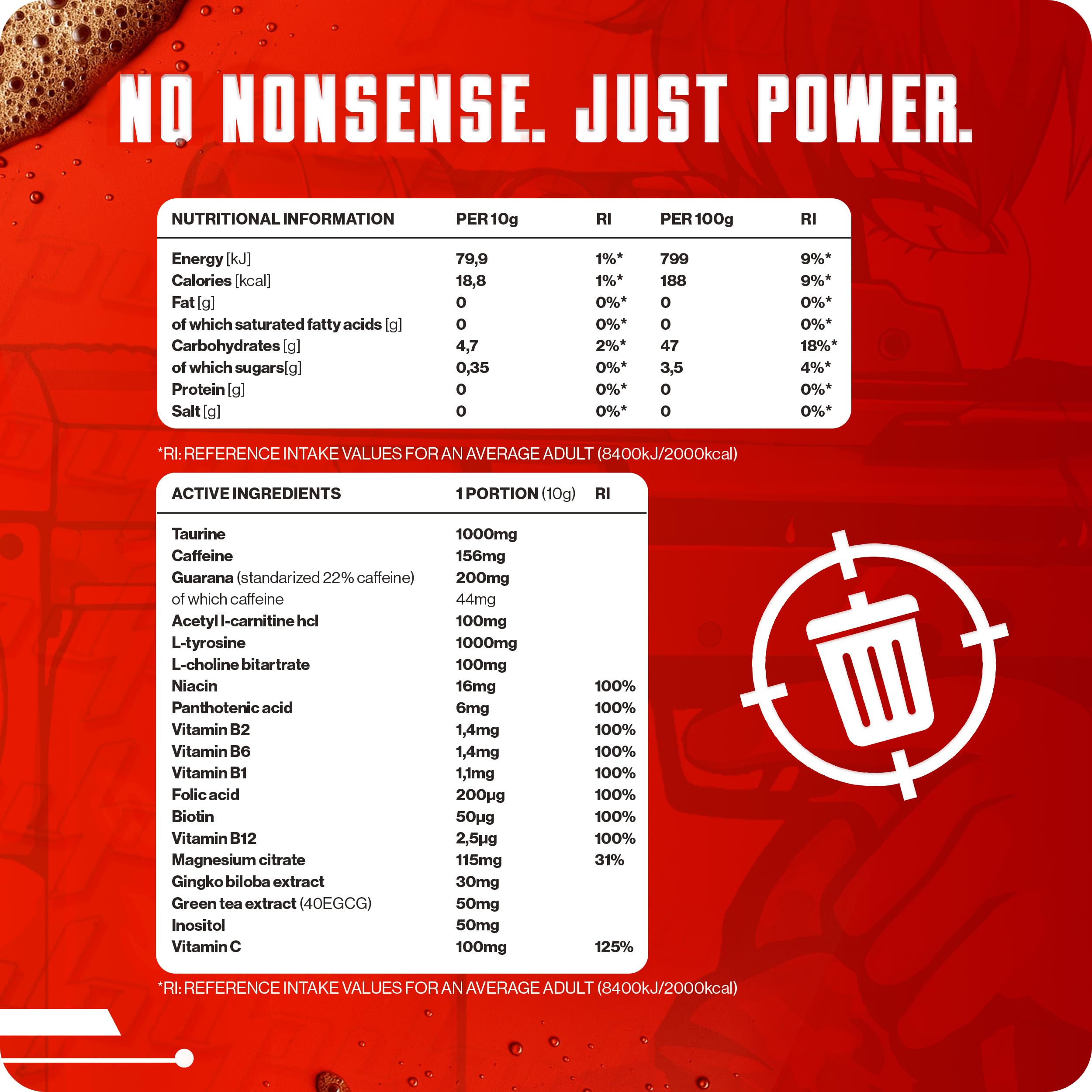 UP-GRADE Gaming Booster – Polvere per Energy Drink per Focus ed Energia – 200 mg di Caffeina, L-Tirosina, Taurina, Vitamine e Magnesio – Bevanda Chiara e Rinfrescante – 40 Porzioni (400 g)