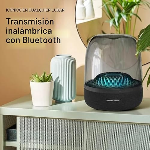 Miniatura 6 de Harman Kardon Aura Studio 4 - Altavoz Bluetooth para el hogar - Rendimiento de sonido superior - 5 temas de iluminación con efecto diamante -
