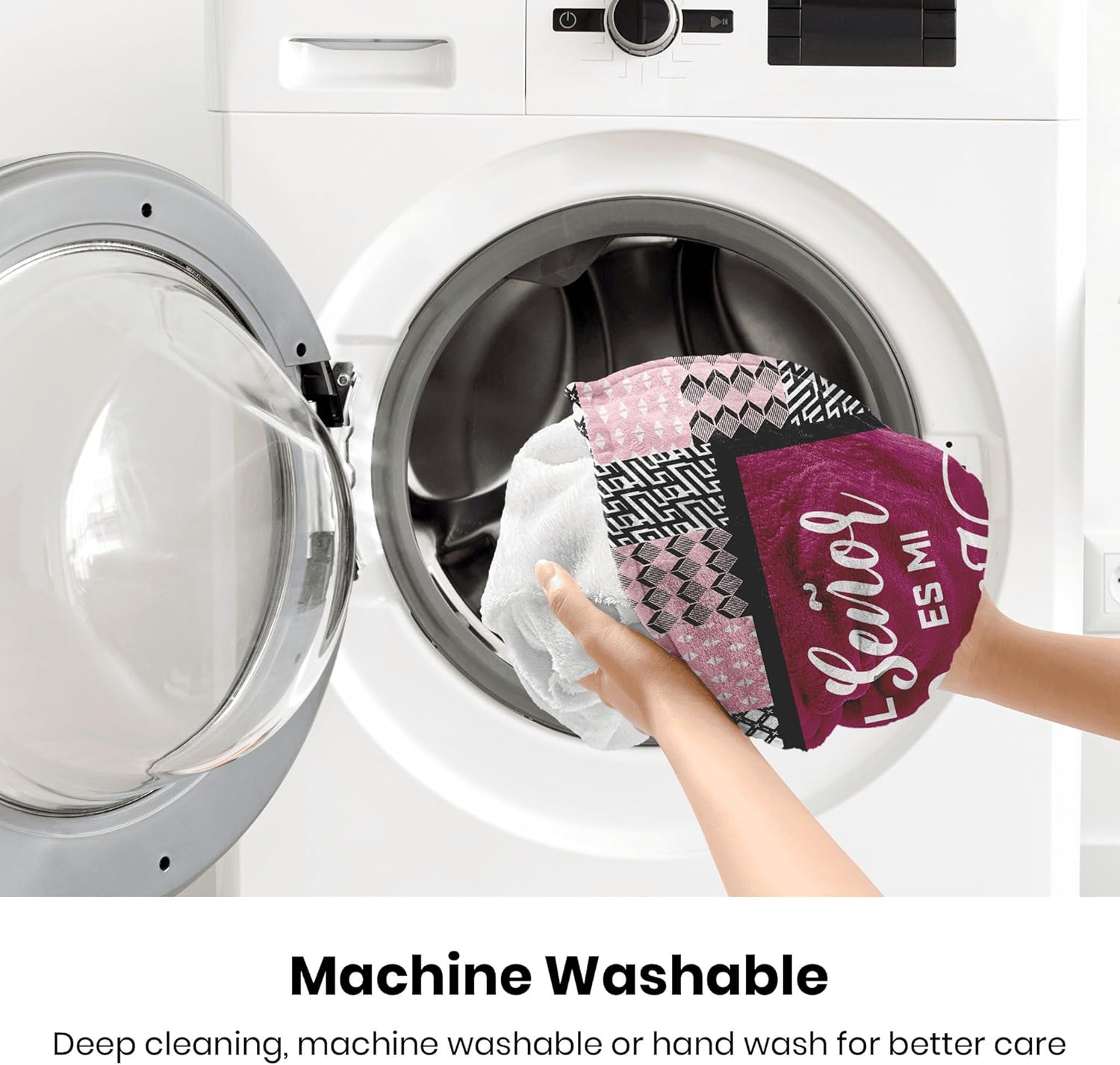 Spanish Christian Gifts for Women Throw Blanket 50"X60", Regalos Cristianos para Mujer, Religious Inspirational Gifts for Women, Spanish Woman Christian Gift for Birthday Healing - Image 7