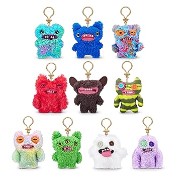 Amazon.com: Fuggler Key Rings Series 3 by ZURU Funny Ugly