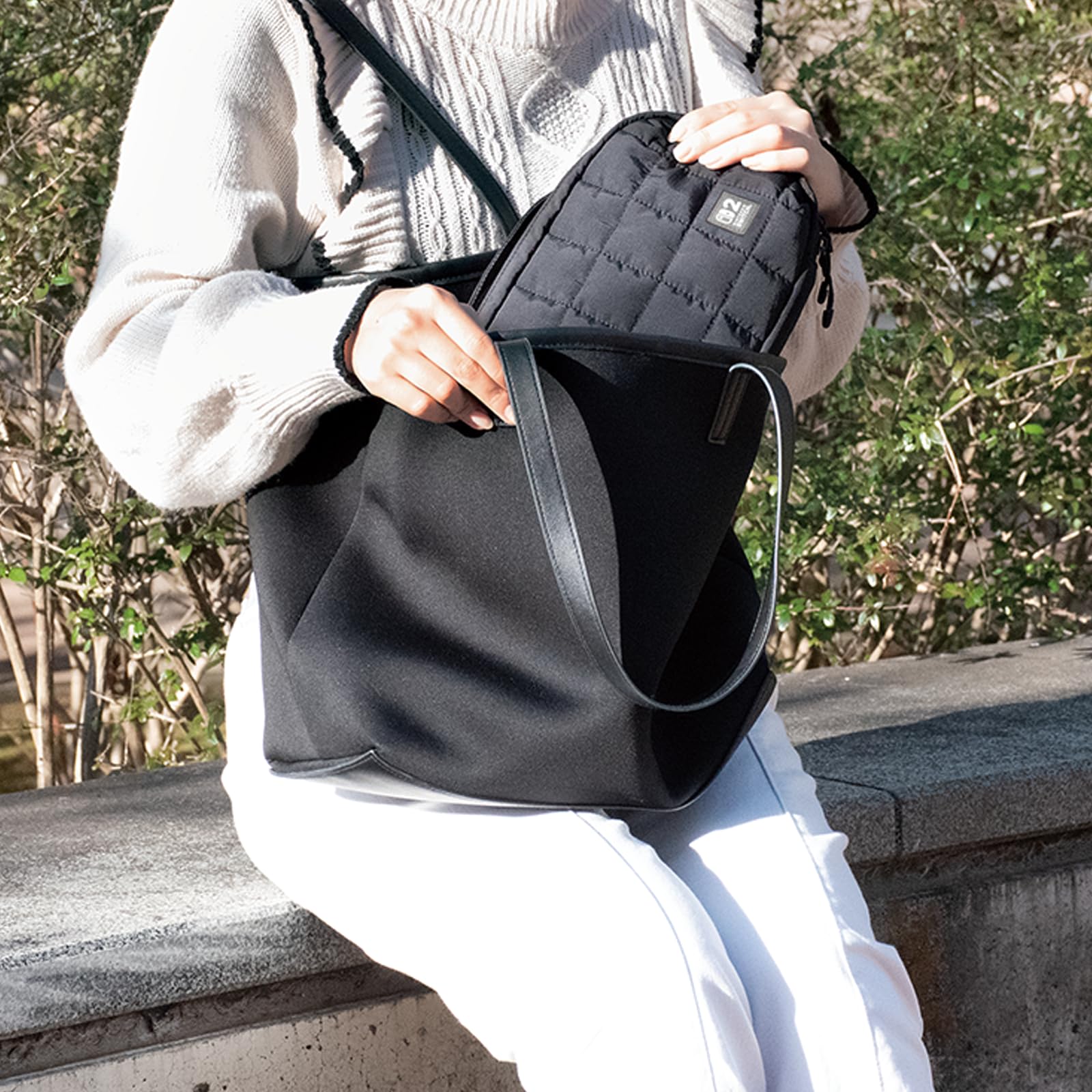 HORI Puff Pouch (Black) Carrying Pouch for Nintendo Switch 2 - Officially Licensed by Nintendo