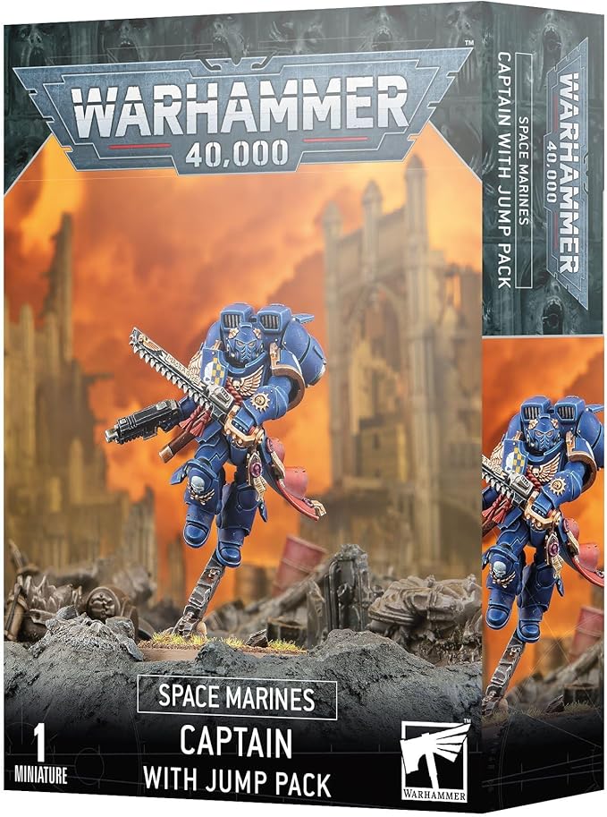 Nearly Flawless Journey of Space Marine 2 Faces First Major Setback 11 81Mf2DXcMCL. AC SX679 Games Workshop - Warhammer 40,000 - Space Marines: Captain with Jump Pack (2023 Edition), Black