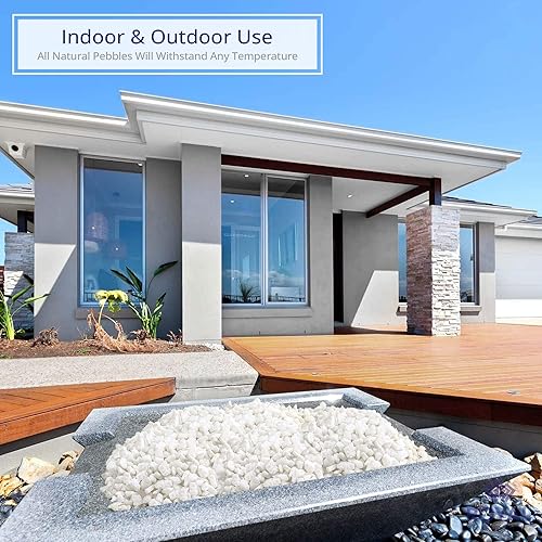 Vista 77 de Royal Imports Piedras decorativas de 5 libras, piedras de río, pinturas para acuarios de peces, grava, paisajismo, decoración del hogar natural