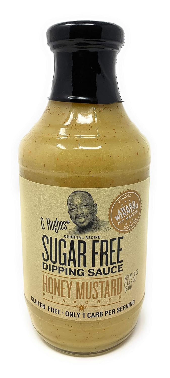 G Hughes Sugar Free, Honey Mustard Dipping Sauce Sugar