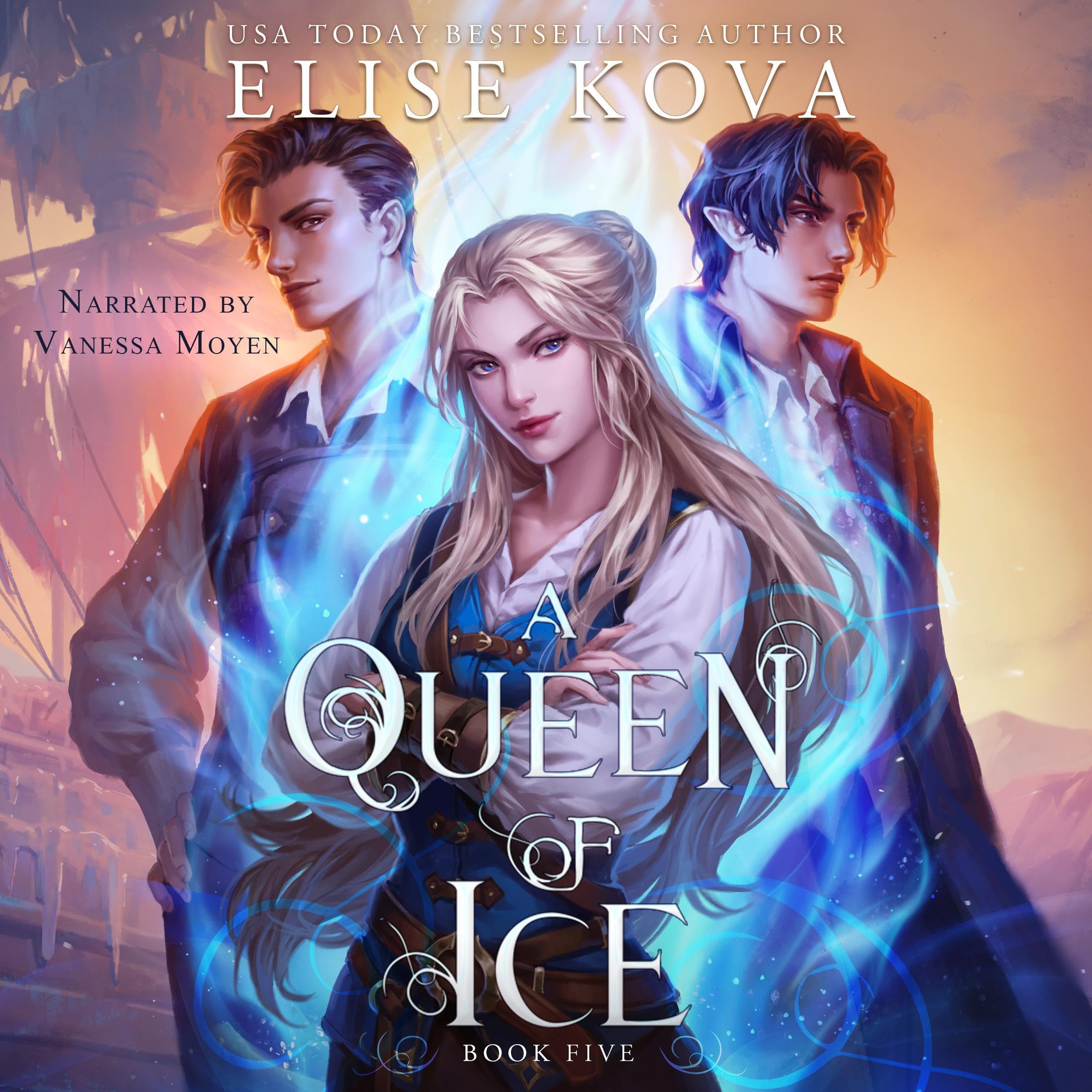 Cover art for A Queen of Ice