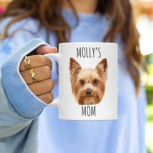 Vista 41 de Tazas de café personalizadas con foto, tazas de 15 onzas personalizadas con imagen, texto, nombre, Negro Negro -,Verde,Miel,LOVE,Rosa claro,Cara