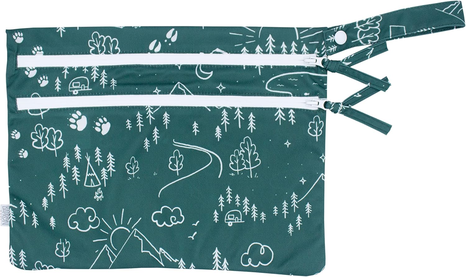 BapronBaby Pine Forest Wet Dry Bag for Baby Gym Swim Beach Travel