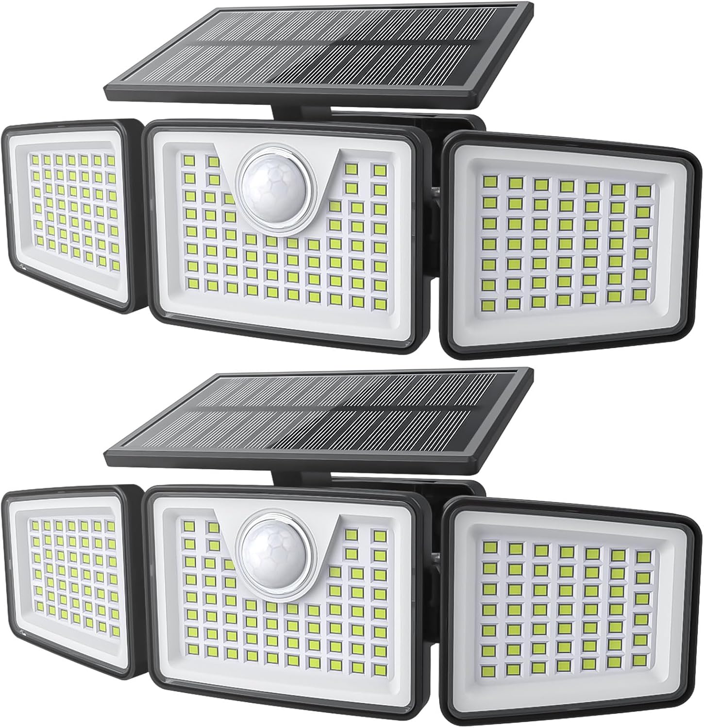 2500LM Solar Lights Outdoor with Motion Sensor