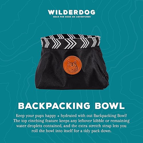 Vista 20 de Wilderdog Tazón para mochilero: capacidad para alimentos y agua de hasta 64 onzas, Pacific Blue, Azul Pacífico