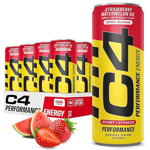 C4 Energy Drink 12oz (Pack of 12) - Strawberry Watermelon