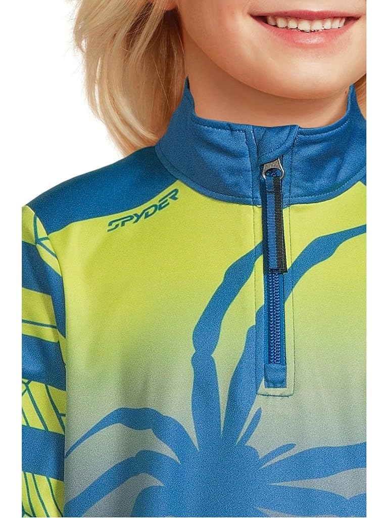 Green Spyder Challenge 1/2 Zip (Toddler/Little Kid)