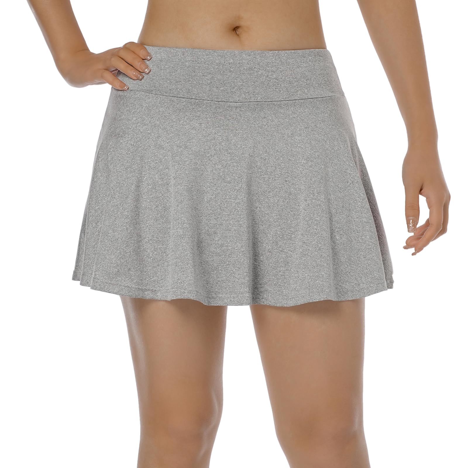 Faldas cortas para mujer, para tenis, golf, atletismo, pantalones cortos, con bolsillos, faldas para correr y entrenar