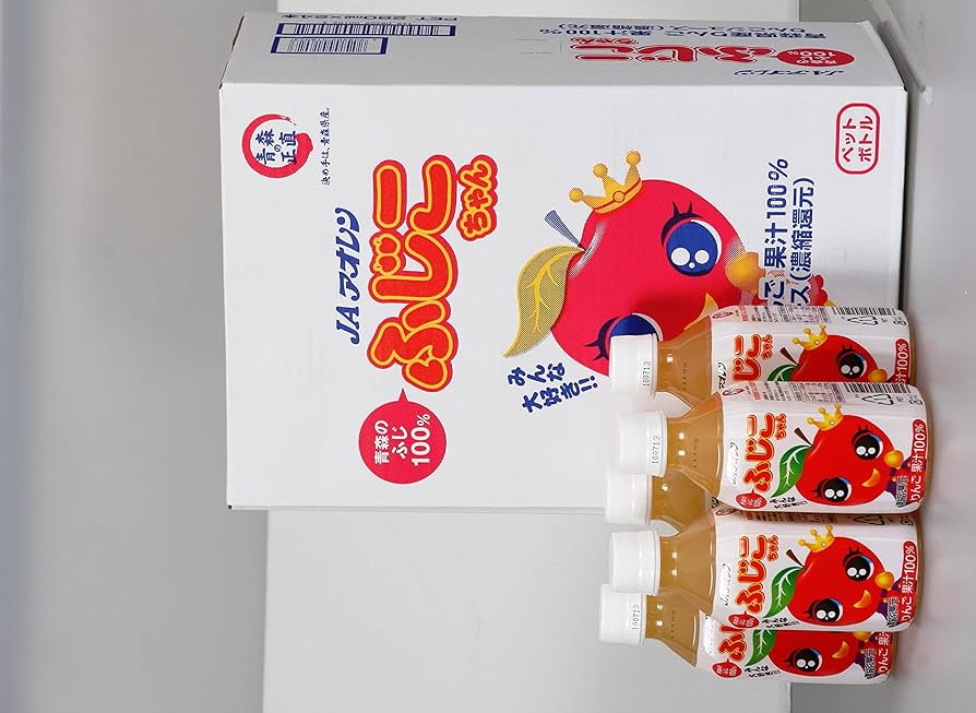 ぶーりんご りんごジュース 青森 青森のふじ100 ふじこちゃんPET 280ml