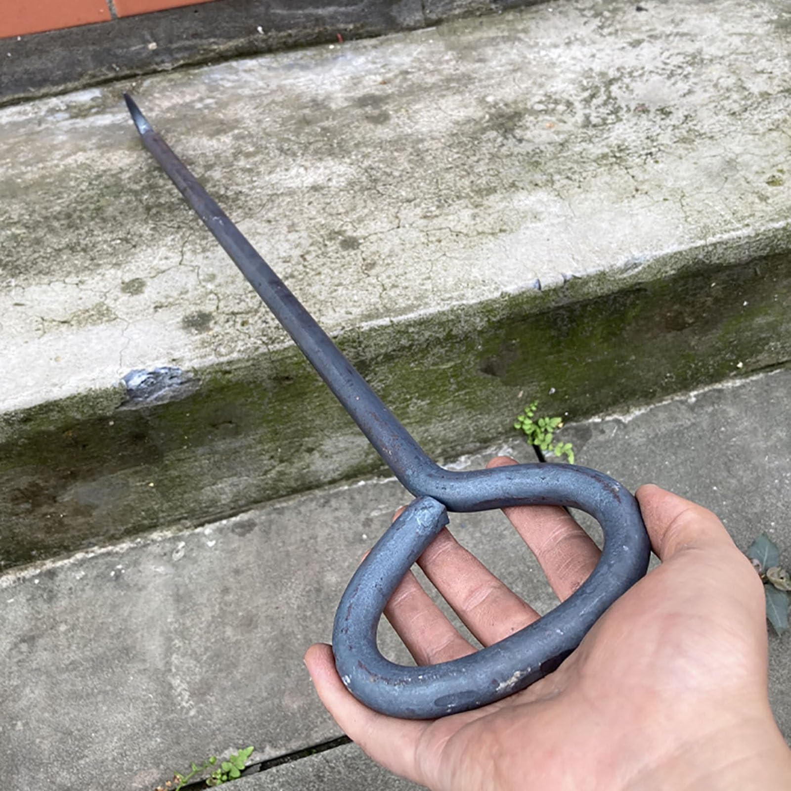 Gancio Per Sollevamento Tombini - In Acciaio Inossidabile, Lunghezza 400 Mm, Per Chiusini, Porte Avvolgibili E Fognature - Foto 4