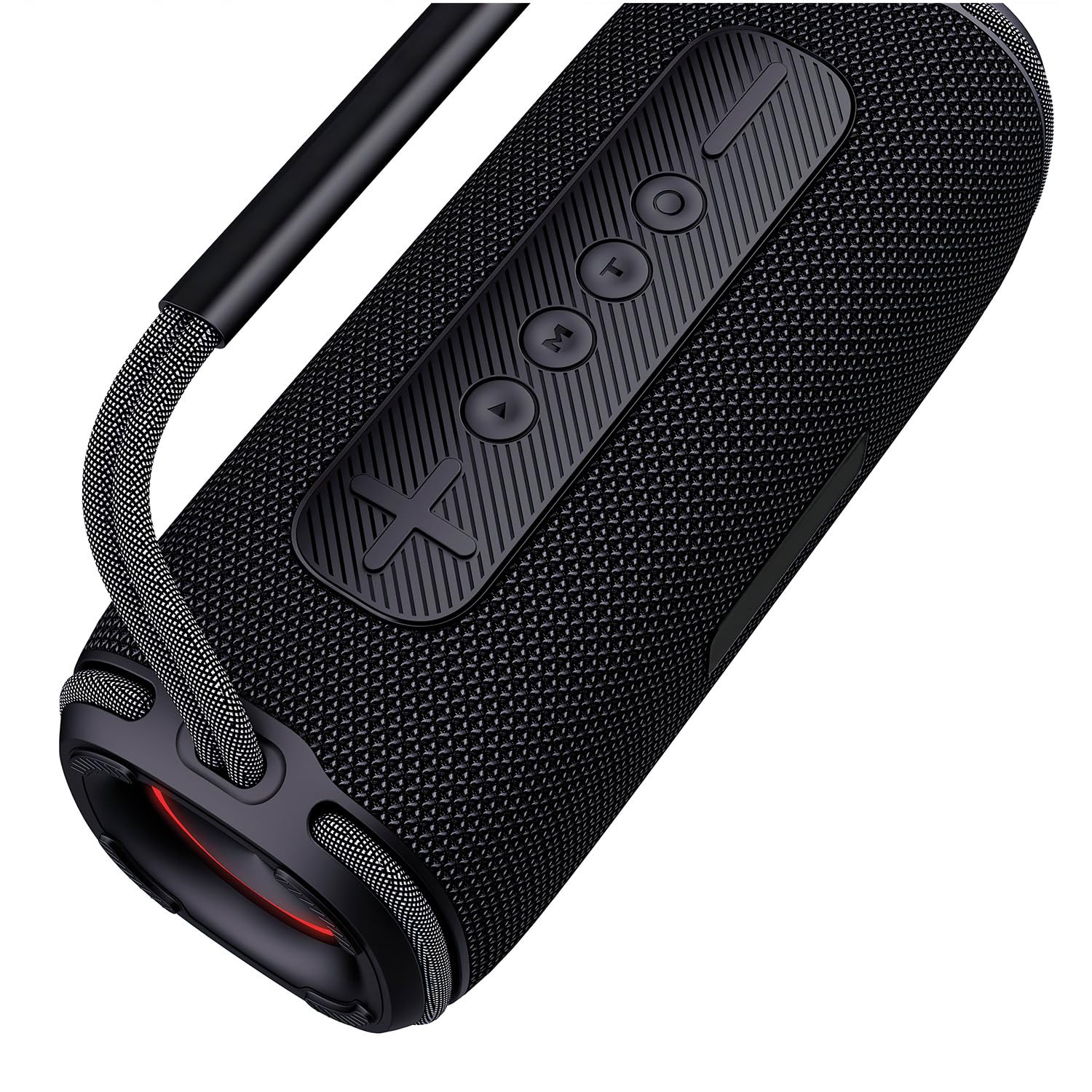 Enceinte Autonome Ledwood XTR160 Black, 200W, Effet LED, Bluetooth, Fonction TWS, Protection IPX6, Entrée USB, SD - 20W RMS