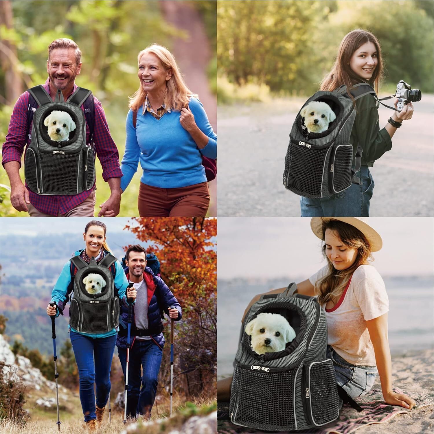 Haustier Rucksack Tragetasche für Hunde | PETPOUCH