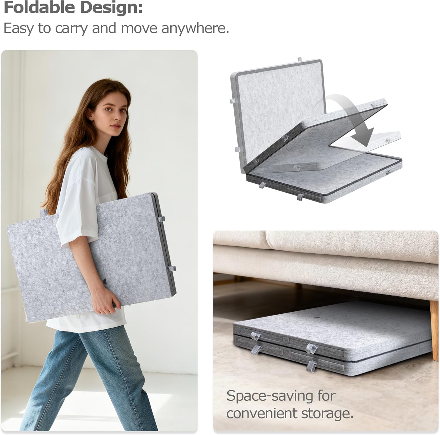 1500 Piece Tilting Jigsaw Puzzle Board with 6 Colorful Drawers & Cover, Foldable Jigsaw Puzzle Table with 3 Angle Adjustable Built-in Easel/Stand, Lightweight Game Boards for Adults