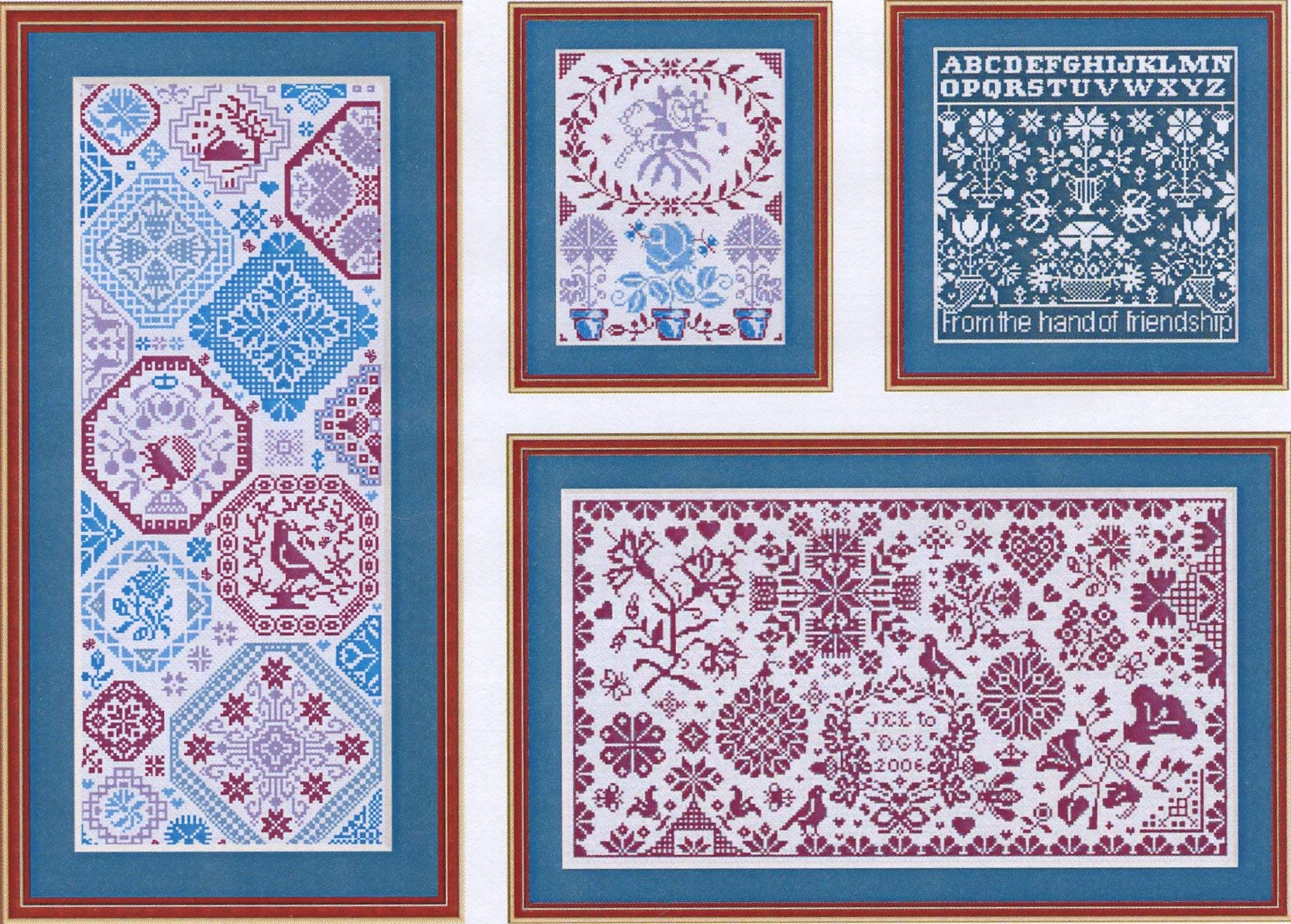 Foursome Reel Chart by Long Dog Samplers