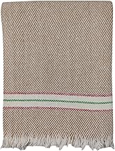 Bunkaar The Handloom Story Men's Plain Khadi Woollen Solid Desi Thick Shawl [44" X 90", Beige]