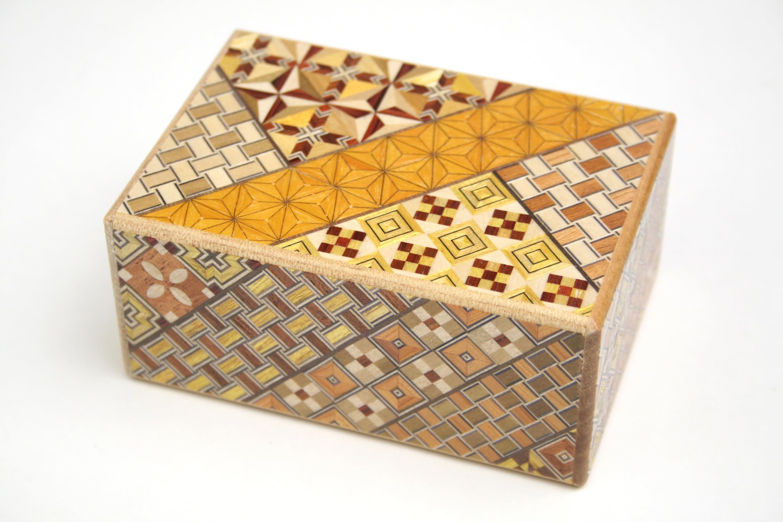 Amazon | 箱根寄木細工 秘密箱7回仕掛け Japanese puzzle box 7steps