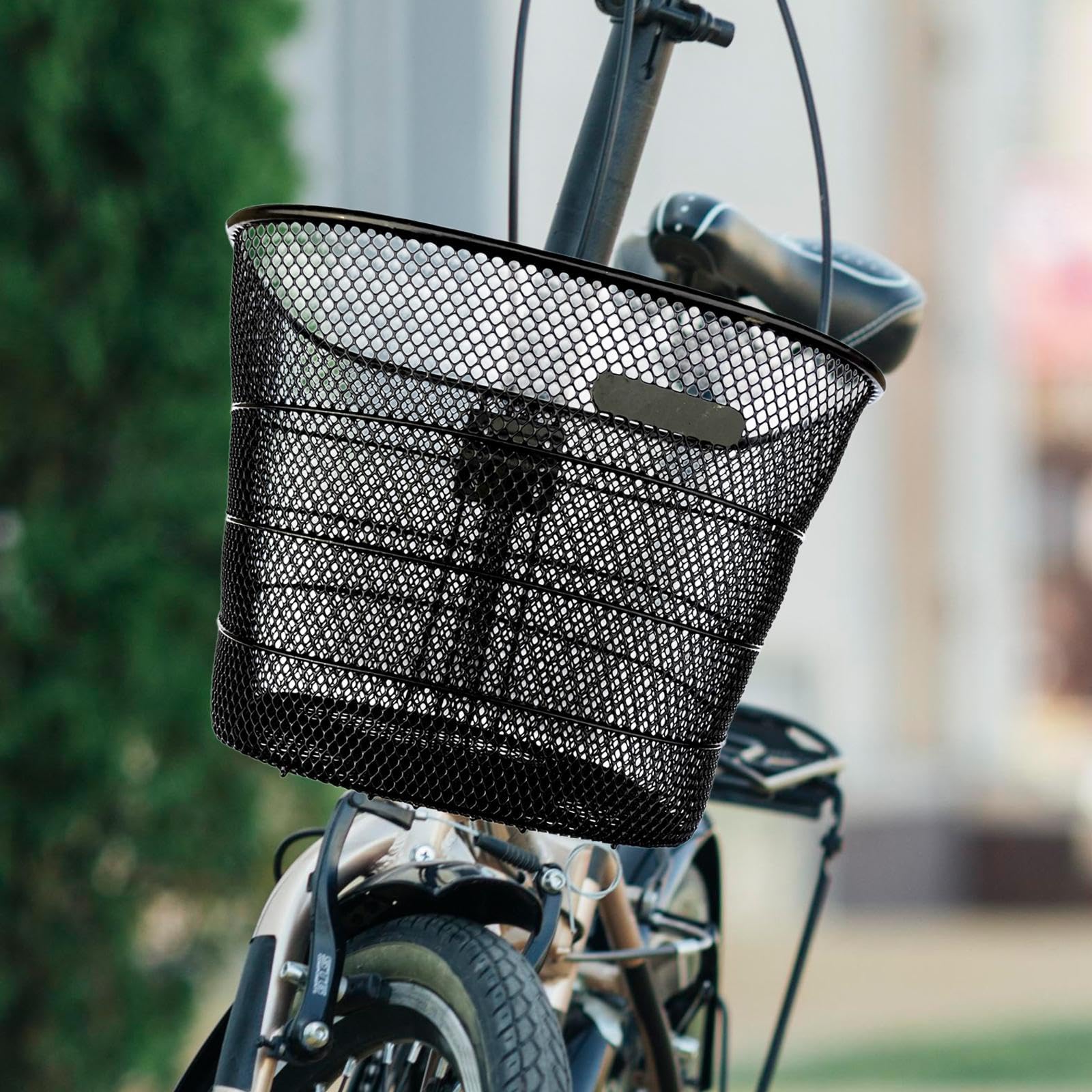 perfk Cestino per Bicicletta da da Uomo, Versatile, Facile da Installare, Anteriore per Bicicletta.