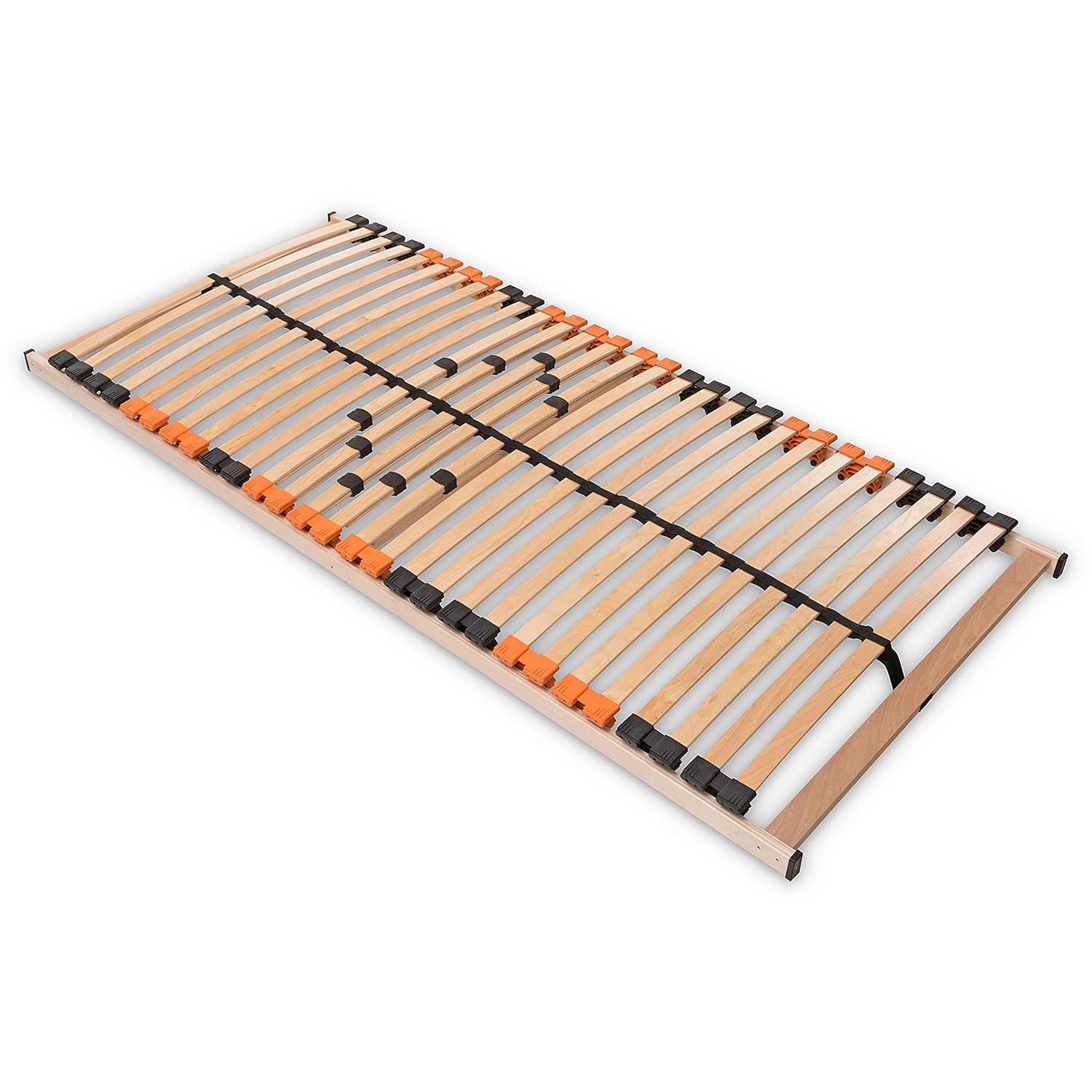 MaDeRa Medifix NV 7-Zonen-Lattenrost, mit 28 Leisten und Härtegradverstellung Farbe Zerlegt, Größe 140×200 cm