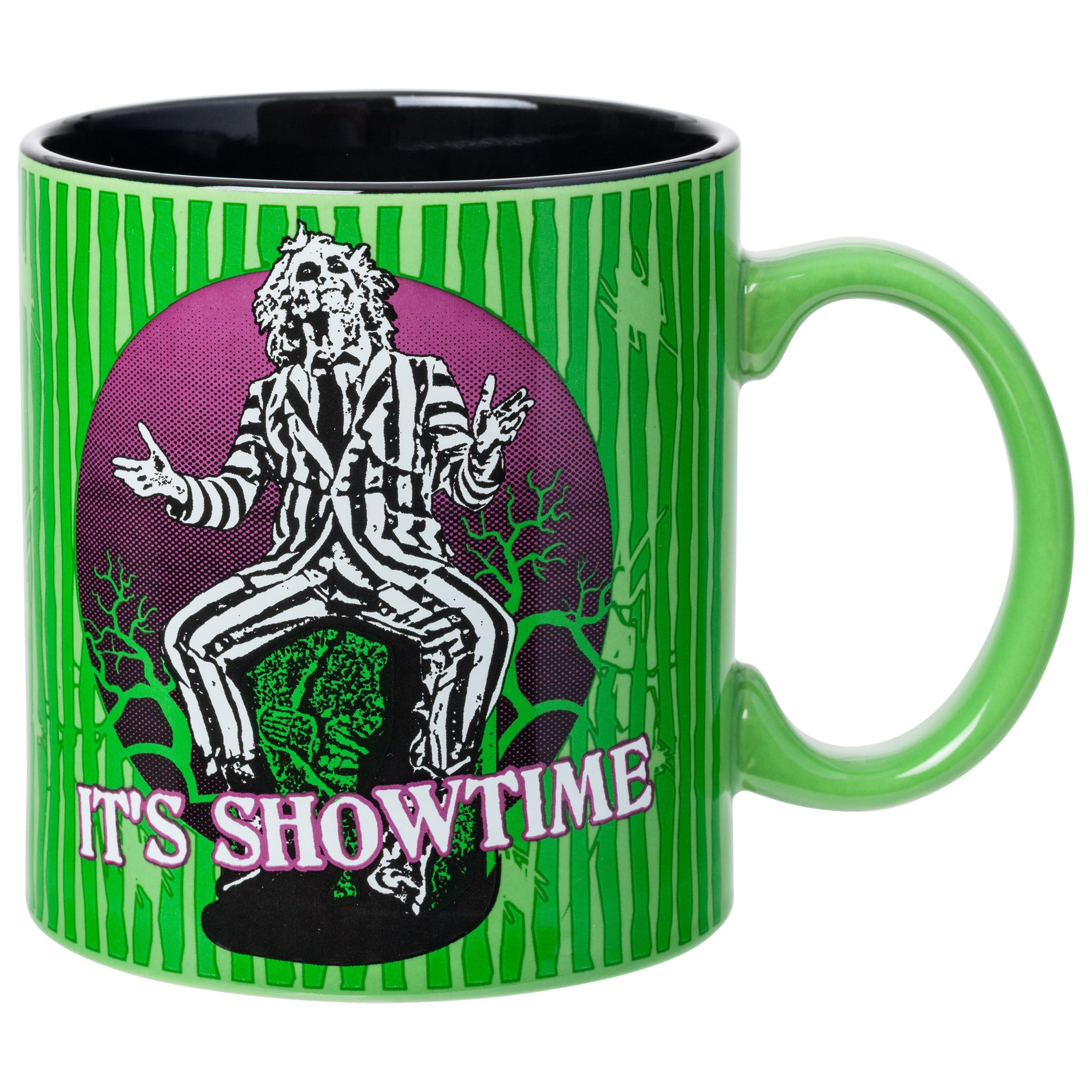 Silver Buffalo Beetlejuice It's Showtime Keramikbecher, 590 ml