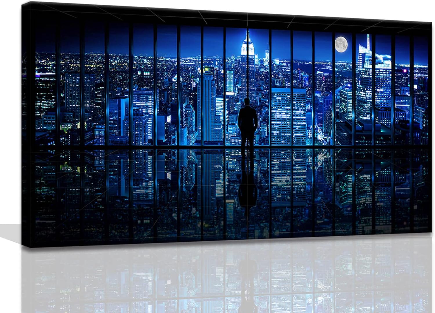 Wall Art for Living Room Large Size Royal Blue Bedroom