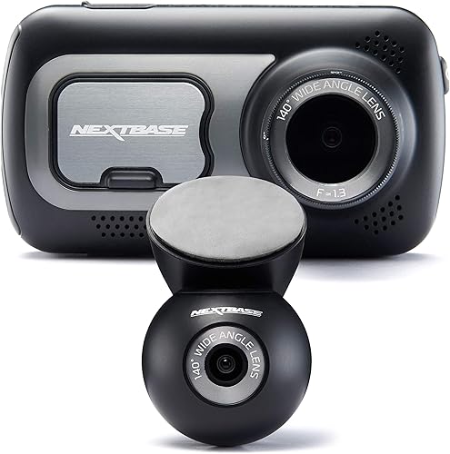 Miniatura 2 de Nextbase - Cámara de salpicadero de 522GW + cámara trasera + kit de herramientas  Grabación HD de 1440p en la cámara del coche  Wifi GPS Bluetooth
