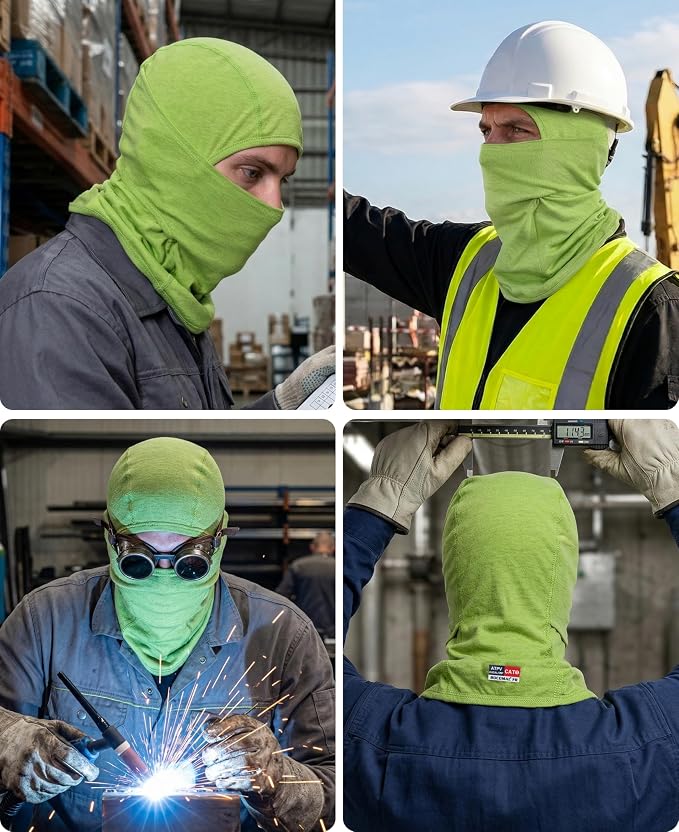 Balaclava resistente a la llama BOCOMAL FR para soldadura miniatura 6