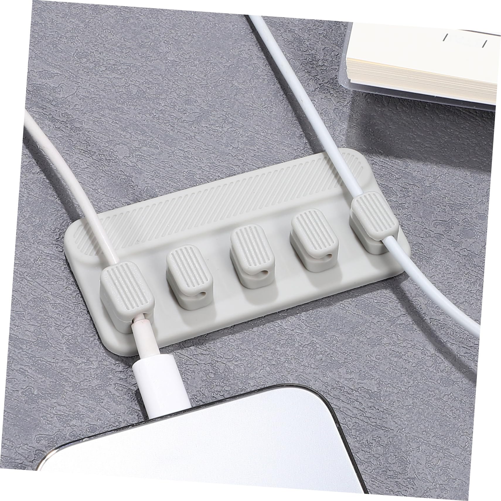 Mobestech 3juegos Organizador De Cables Magnético De Clips Para Cargador Soporte De Cables Para Escritorio Gestión De Práctico Para Amigos y Familia