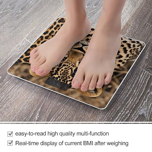 Báscula Digital de Baño Leopardo RLDOBOFE 396.8 lb miniatura 5