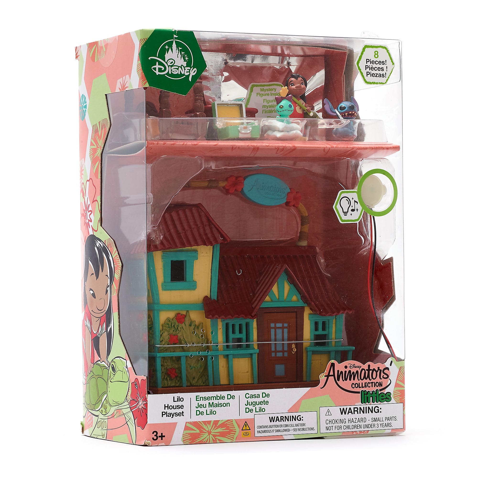 Disney Store Ufficiale Bambola Lilo Animator, Lilo & Stitch, 39cm, Coraggiosa Bambina dell’Isola con Abito Classico e Capelli realistici, Adatto dai 3 Anni in su