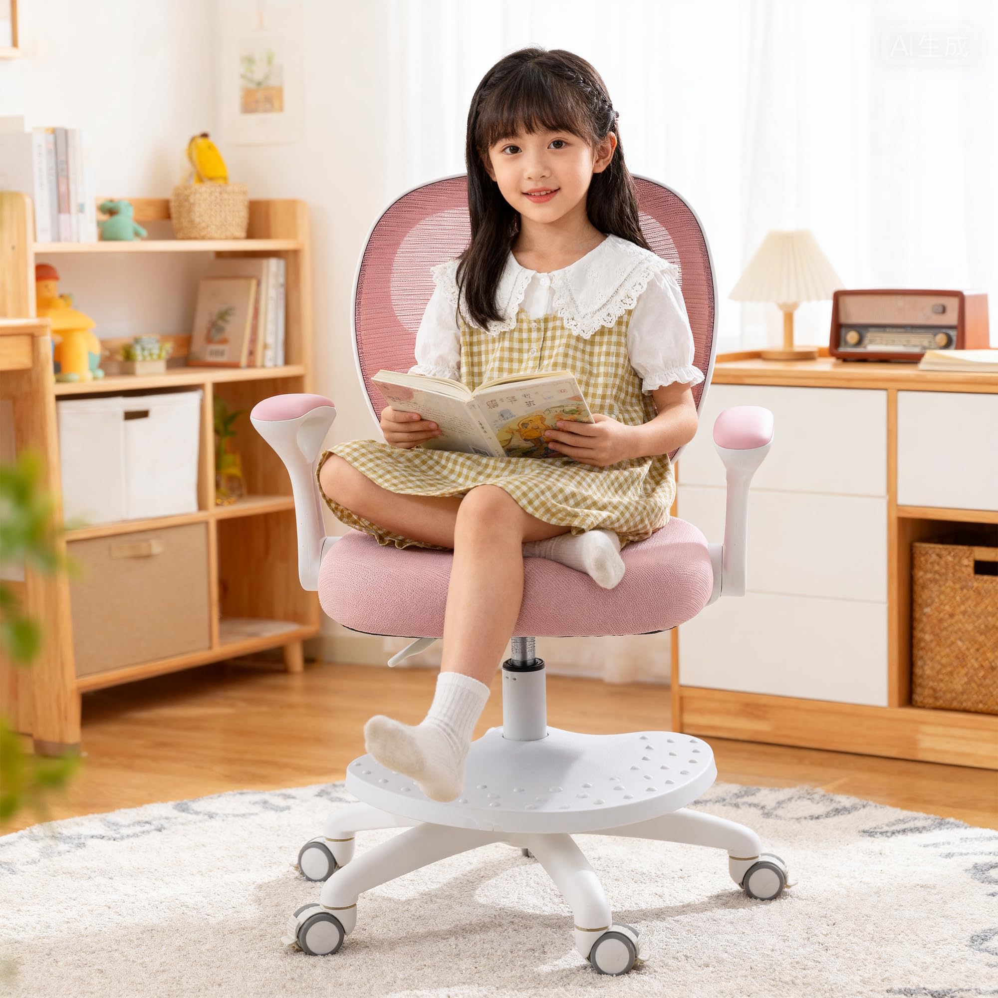 Amazon.co.jp: Bogese home 学習椅子 勉強椅子 姿勢矯正 小学生 子供