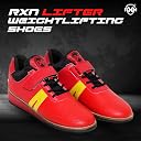 RXN Lifter Weightlifting Shoes for Mens (RED, 11) gallery image