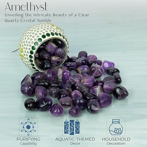 Miniatura 6 de Juego de cristales curativos caídos, piedras y cristales a granel, colección de piedras curativas, crisocola rodada, suministros de reiki,