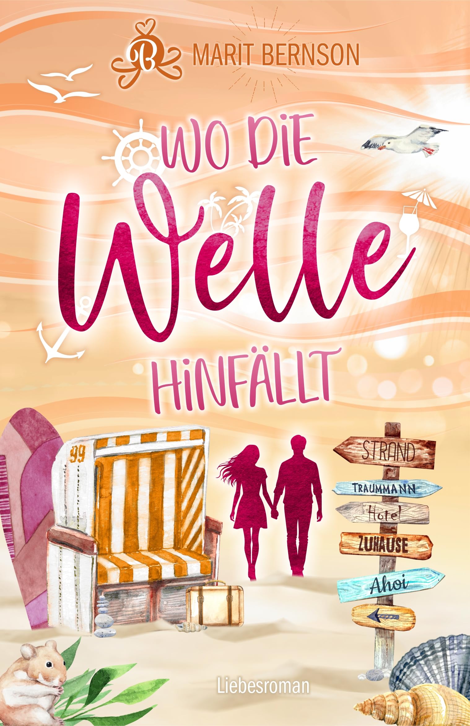 Wo die Welle hinfällt: Liebesroman (Strandkorbwunder 9)