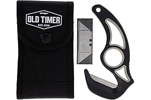 Replaceable Blade Gut Hook with Interchangeable Surgical Steel Blades