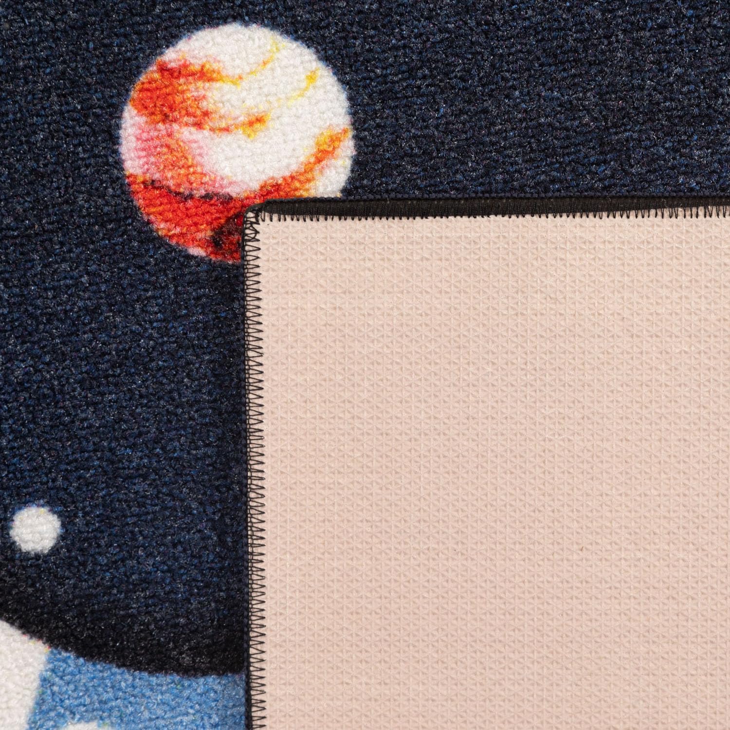 SIMPEX Tappeti per bambini, Progettazione dello spazio esterno, Tappeto blu intenso, 120 x 170 cm, Tappeti per bambini, Tappeto camera dei bambini