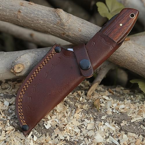 Miniatura 9 de Cuchillo de cocodrilo Dundee Bowie de 18 pulgadas, hoja fija, cuchillo táctico de supervivencia con funda para campamento, al aire libre, bushcraft,