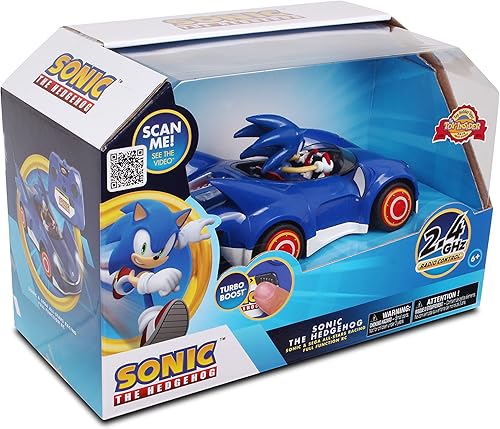 Miniatura 8 de Sonic and Sega All Stars Racing - Auto a control remoto - Sonic The Hedgehog juguete RC-611