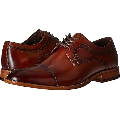 Stacy Adams Dickinson Cap Toe Oxford cognac