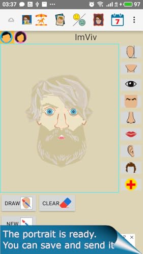 ImViv: Criador de retratos e clipes engraçados