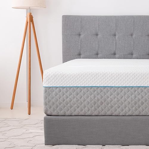 Miniatura 11 de EGOHOME Colchón Queen de 14 pulgadas en una caja, colchón de espuma viscoelástica con infusión de gel con funda refrescante, firmeza media para