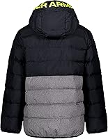 Vista 2 de Under Armour Pronto Chaqueta acolchada para niño, peso medio, cierre de cremallera, repele el agua