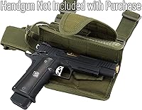 Vista 5 de Evike Airsoft - Matrix Tornado Universal Tactical Thigh/Drop Leg Holster (Color: Negro/Derecha)