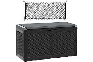 YITAHOME 100 Gallon Backyard Storage Bench