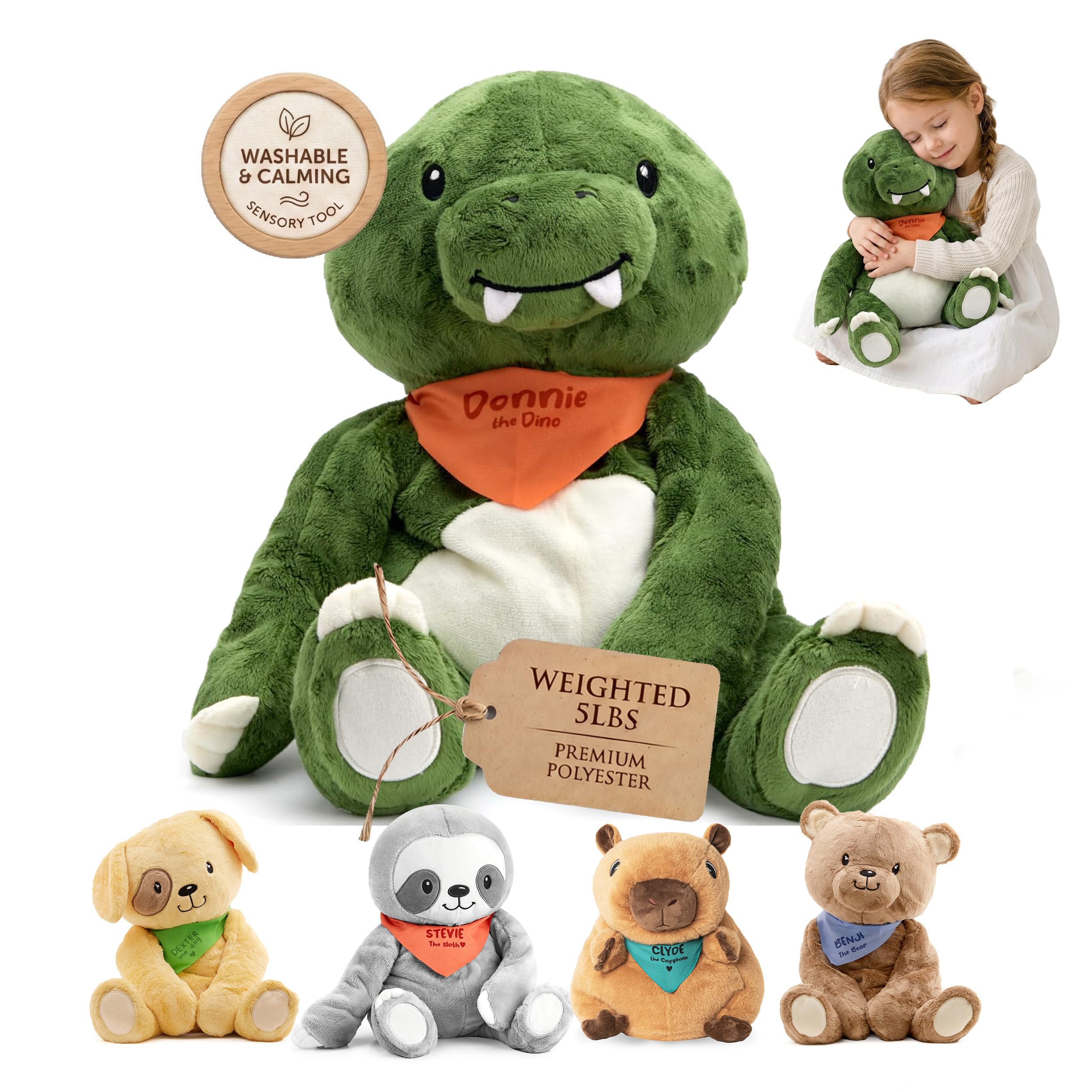 Amazon.com: Lilly's Love Weighted Stuffed Animals for Adults