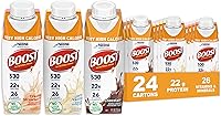 Vista 9 de BOOST Bebida nutricional muy alta en calorías, fresa cremosa, 8 onzas líquidas (paquete de 24)
