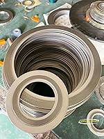 Vista 9 de Junta espiral para heridas con anillo interior SUS304, relleno de grafito, 5 piezas 1-1/2 pulgadas DN40